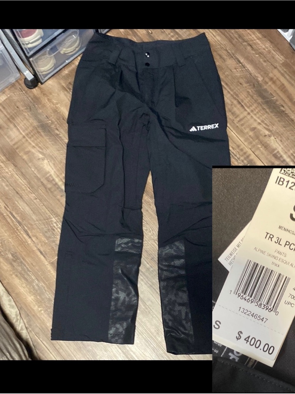 Adidas Terrex Black Outdoor Pants